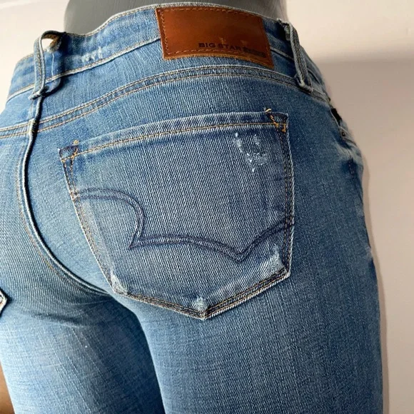 NWT Big Star - Kate Mid Rise Straight Jeans Sz 25 - Picture 1 of 8